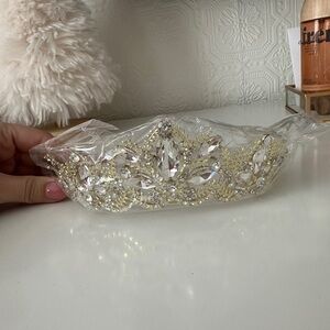 Elegant Gold and Silver Tiara